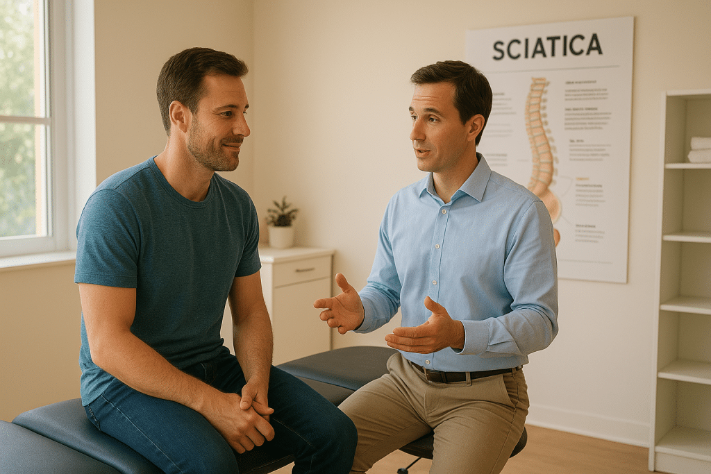 Sciatica treatment and pain relief options at Neu Life Chiropractic in Tomball, TX