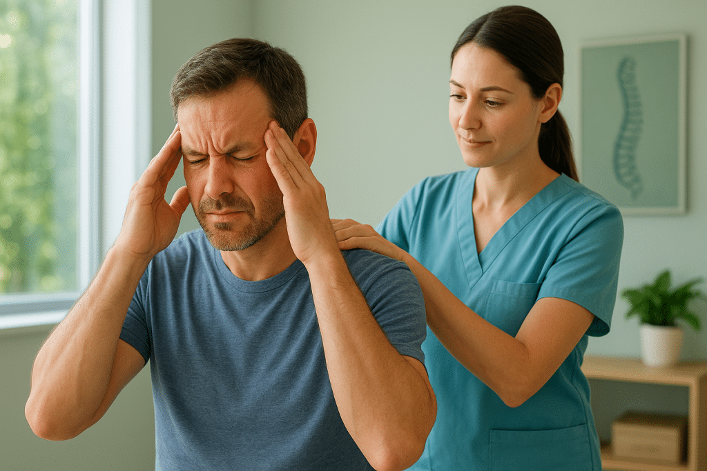 Natural headache and migraine relief care at Neu Life Chiropractic in Tomball, TX