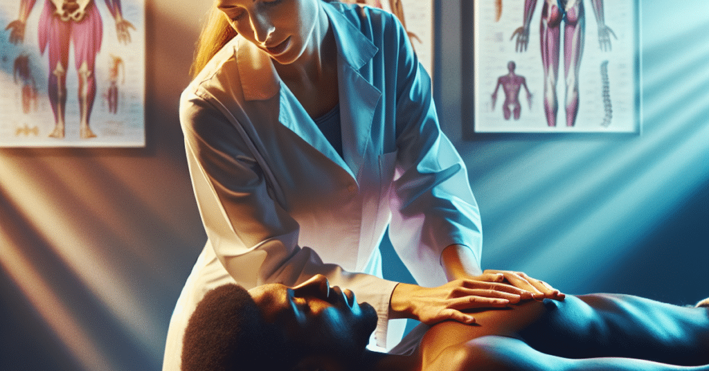 Chiropractor consulting with patients suffering from various conditions, demonstrating the wide range of ailments treatable through chiropractic care.