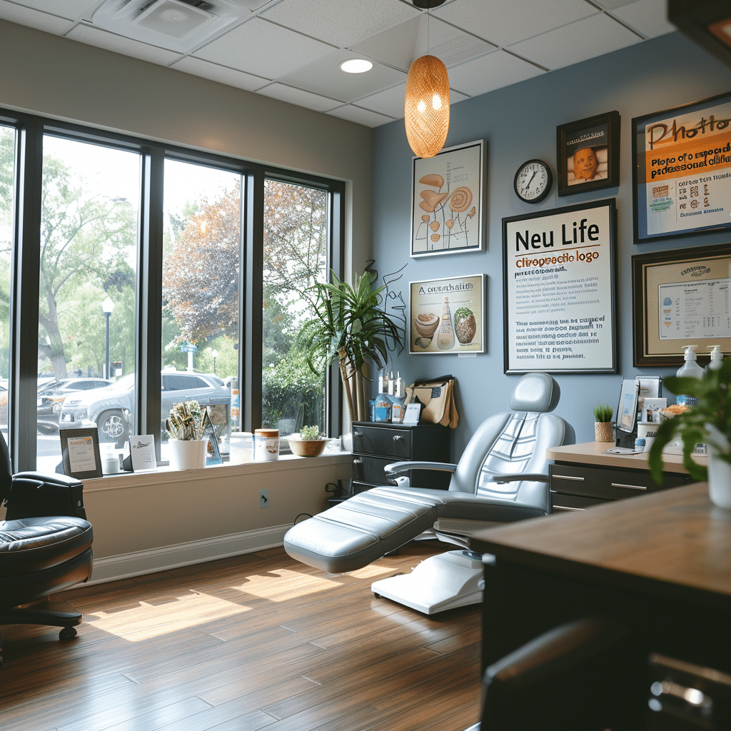 Illustration of a nutritional counseling session at Neu Life Chiropractic in Tomball, showcasing comprehensive care services.