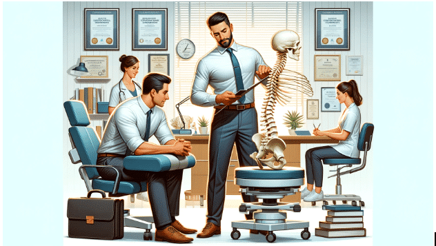 Experienced structural chiropractor providing patient care at Neu Life Chiropractic in Tomball, TX