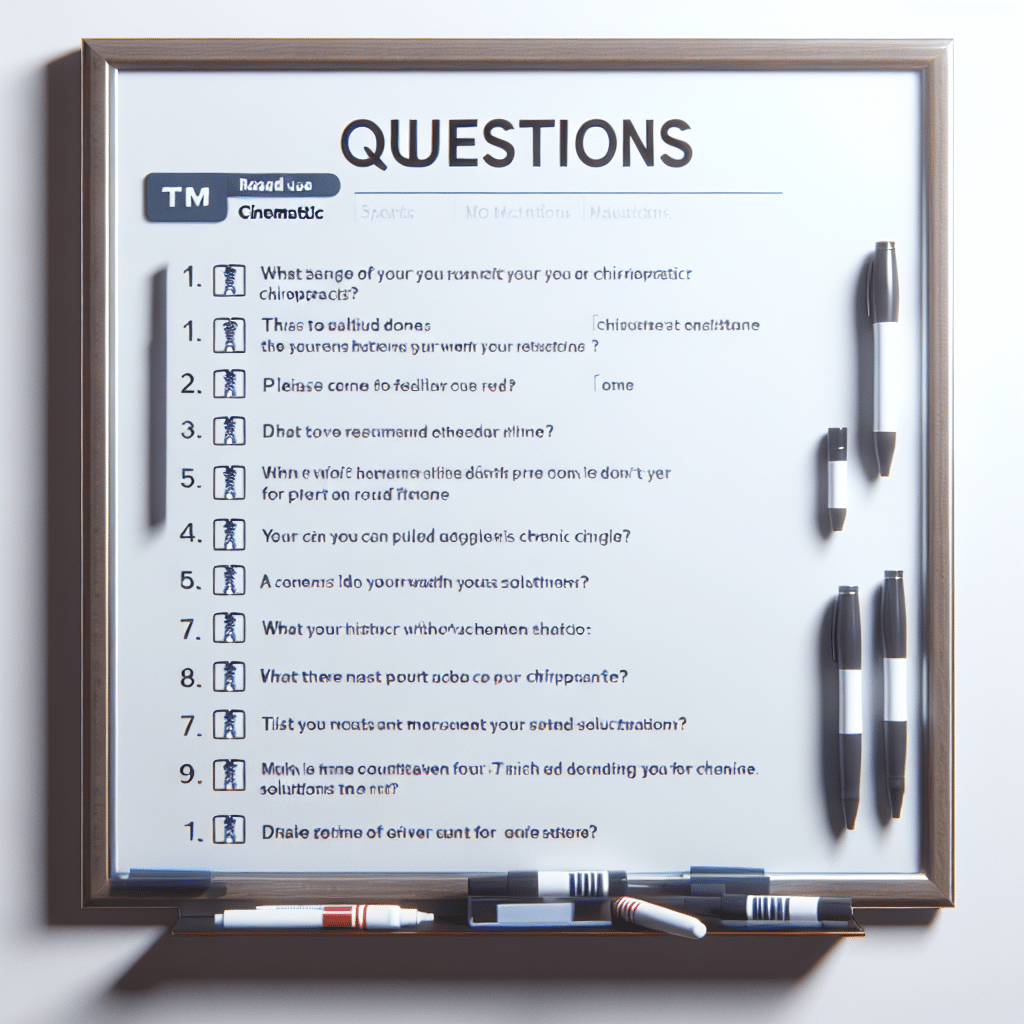 Patient discussing key questions with a healthcare provider before beginning treatment, in a consultative clinic setting.