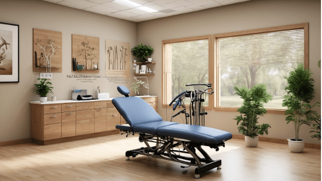 Comprehensive range of services displayed at Neu Life Chiropractic clinic, including spinal adjustments, physical therapy, and wellness counseling.