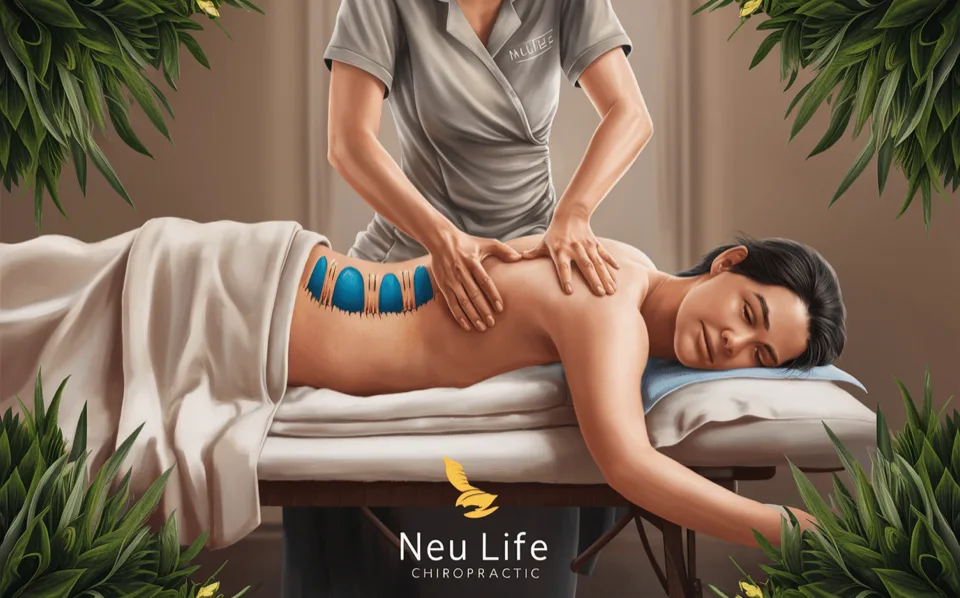 Massage therapy treatment at Neu Life Chiropractic in Tomball TX